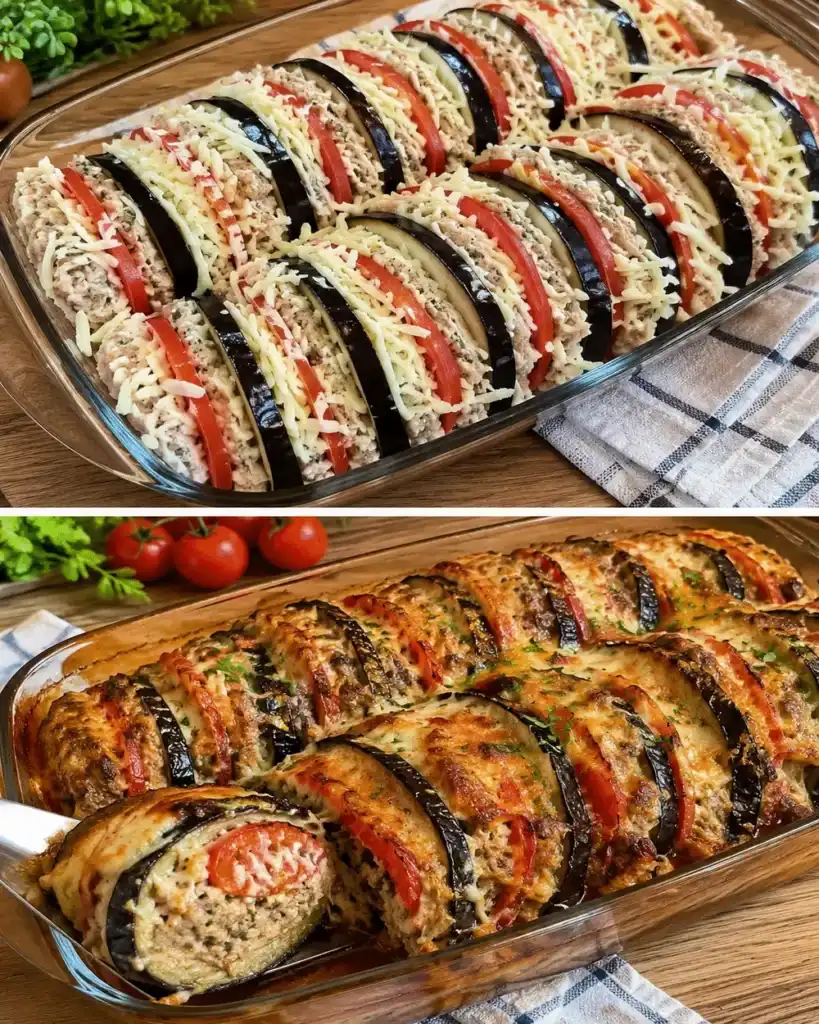 ¡Olvídate de freír! Estas berenjenas al horno quedan igual de irresistibles y mucho más ligeras