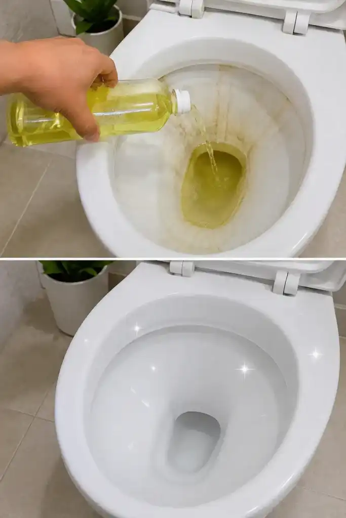 Olvídate del sarro incrustado: el líquido que deja el inodoro como nuevo