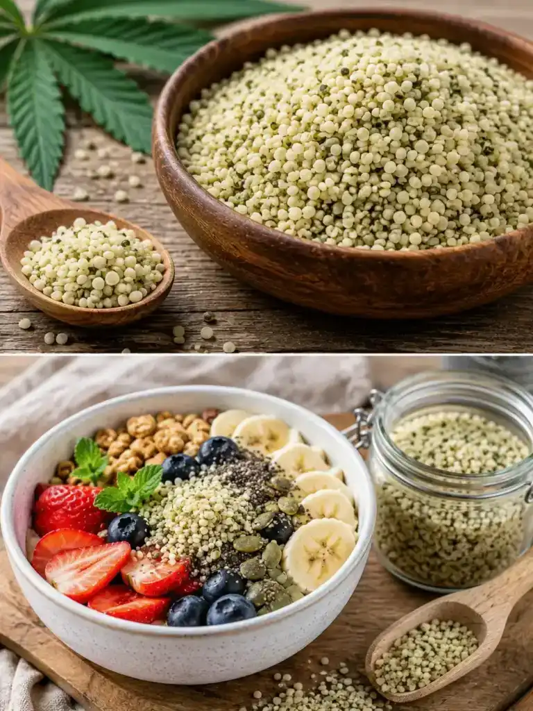 Pequeñas, delicadas pero muy poderosas: todas las propiedades de las semillas de cáñamo