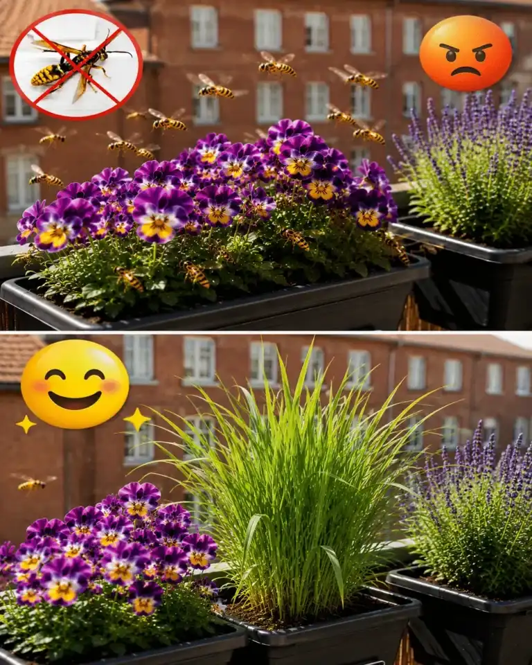 Planta esto en tu balcón y las avispas dejarán de acercarse mucho antes de lo que imaginas