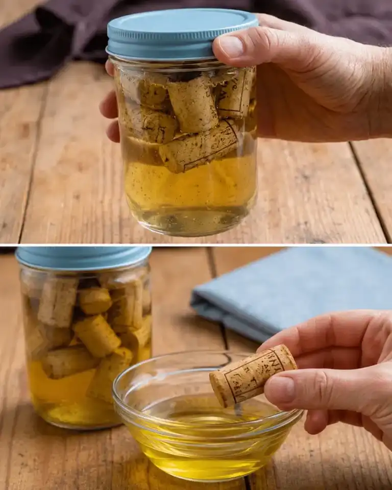 ¿Por qué nuestras abuelas guardaban los corchos en un tarro con aceite? El motivo te sorprenderá