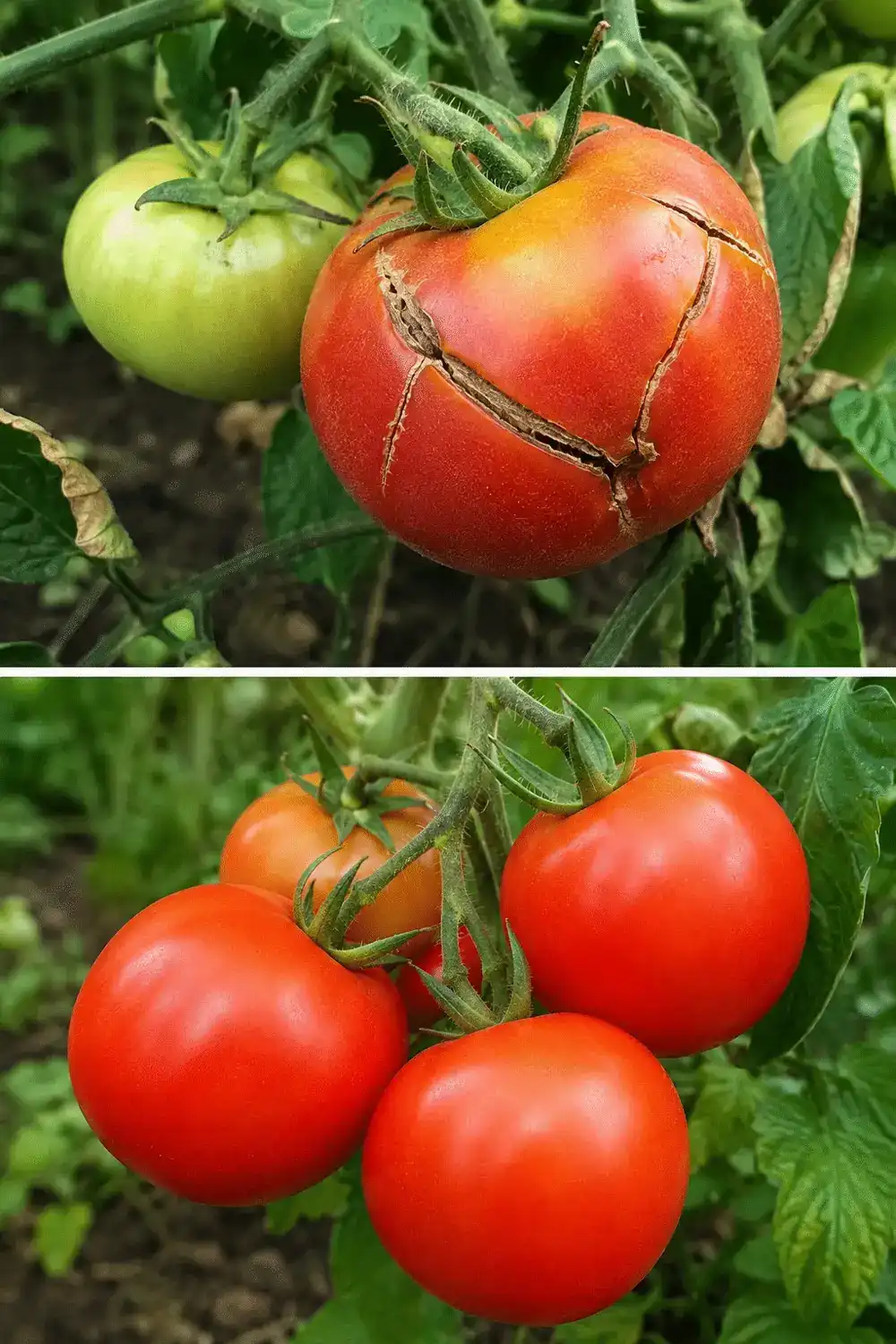¿Por qué tus tomates se agrietan y cómo evitarlo fácilmente?