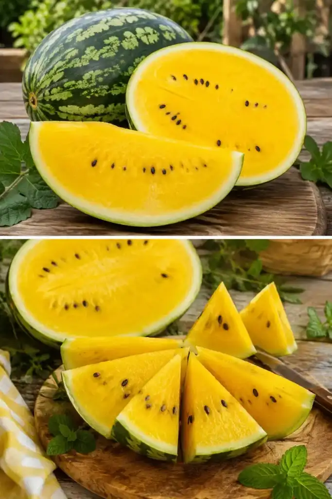 Sandía amarilla: la fruta de verano que pocos conocen y que sorprende por su sabor