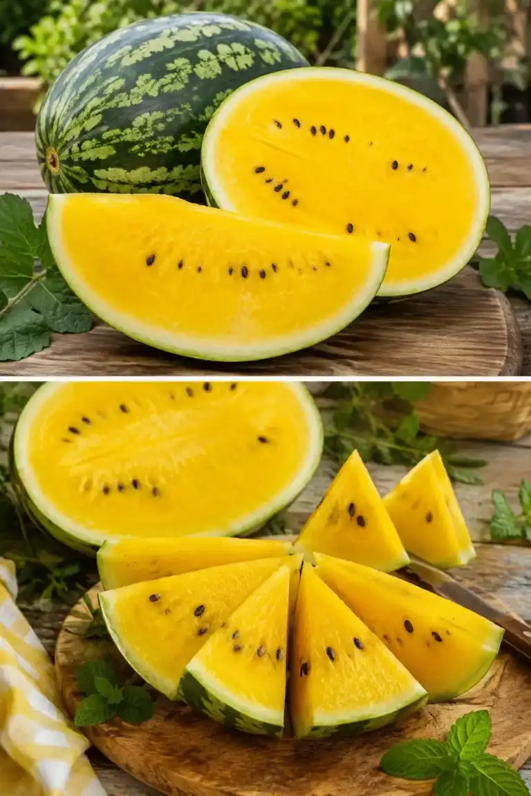 Sandía amarilla: la fruta de verano que pocos conocen y que sorprende por su sabor