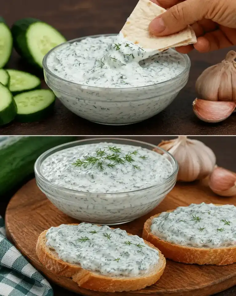 Solo necesitas un pepino y un yogur para preparar la salsa más refrescante del verano